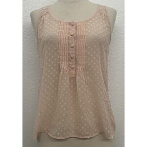 Sheer Pink Sleeveless Top